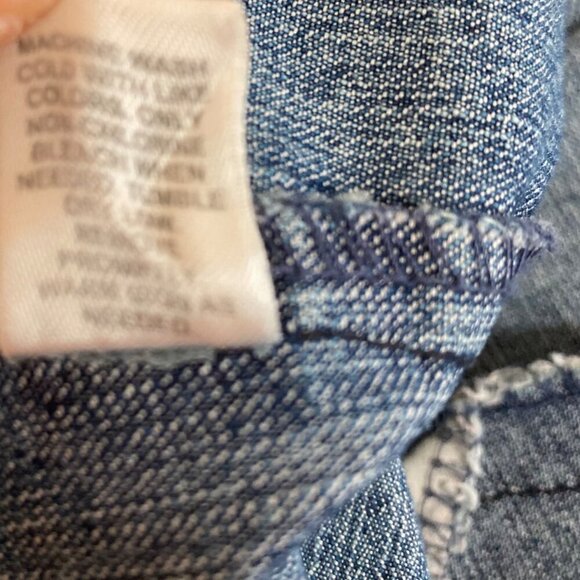 Vintage Cato Denim Jacket Womens 22 24 Blue Pockets Button Closure Jean Jacket - Picture 11 of 11